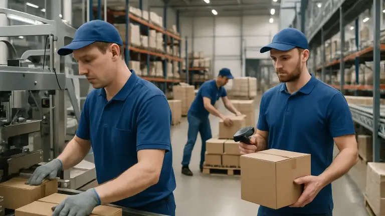 Arbeitskräfte aus Polen in Produktion, Logistik und Verpackung