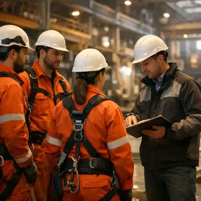Fachkräfte aus Polen bei einer professionell vorbereiteten Entsendung